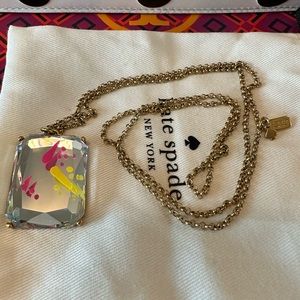 RARE Kate Spade Paint Splatter Necklace